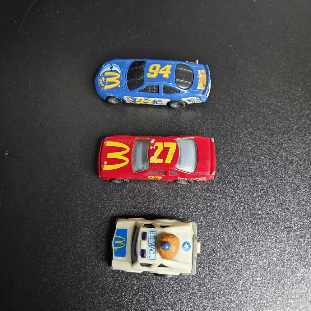 McDonald's Toy Car Lot Big Mac Racer NASCAR 94 27 Mattel Hot Wheels